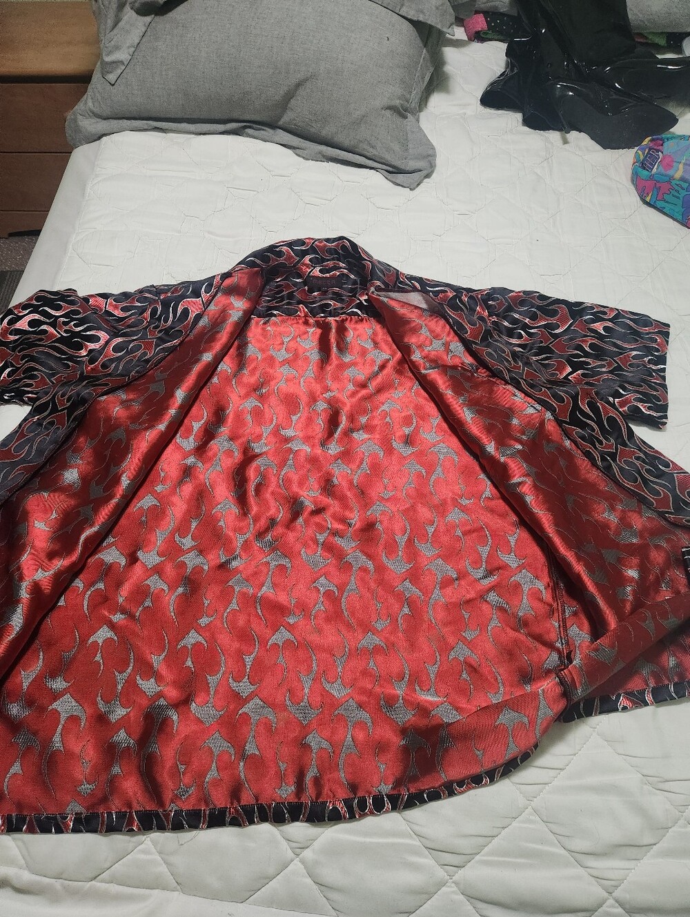 Fire Button Down - Picture 2 of 8
